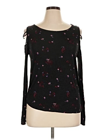 Mudd Long Sleeve Blouse (view 1)