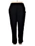 Jessica Simpson 100% Viscose Solid Black Casual Pants Size L - photo 2