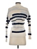 Madewell Stripes Ivory Turtleneck Sweater Size XXS - photo 2