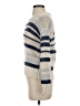 Madewell Stripes Ivory Turtleneck Sweater Size XXS - photo 5