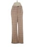 Shein Plaid Brown Casual Pants Size 4 - photo 1