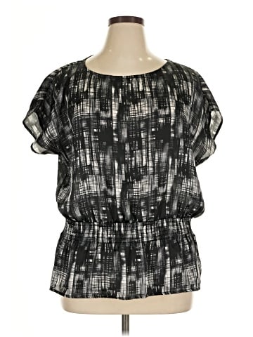 AB Studio Short Sleeve Blouse (view 1)