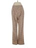 Shein Plaid Brown Casual Pants Size 4 - photo 2