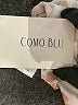 Como Blu Ivory Short Sleeve Blouse Size XL - photo 7