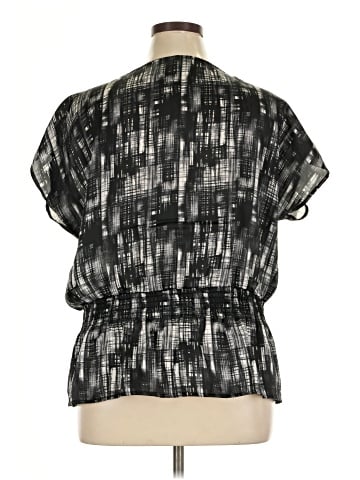 AB Studio Short Sleeve Blouse (view 2)