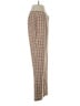 Shein Plaid Brown Casual Pants Size 4 - photo 4