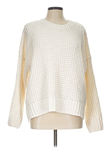 Pink Rose Pullover Sweater (view 1)