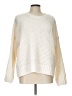 Pink Rose 100% Polyester Color Block Ivory Pullover Sweater Size L - photo 1