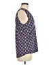 Daniel Rainn Blue Sleeveless Top Size M - photo 4