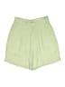 Tommy Bahama 100% Silk Solid Green Shorts Size 2 - photo 1