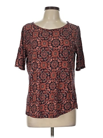 Ann Taylor LOFT Outlet 3/4 Sleeve T-Shirt (view 1)