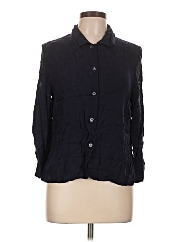 Liz Claiborne 3/4 Sleeve Button-Down Shirt (view 1)