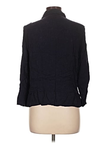 Liz Claiborne 3/4 Sleeve Button-Down Shirt (view 2)