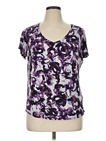 Simply Vera Vera Wang Short Sleeve Blouse (view 1)