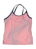 OshKosh B'gosh Stripes Red Swimsuit Cover Up Size 7 - photo 1