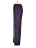 Milly Polka Dots Purple Silk Pants Size 6 - photo 5