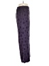 Milly Polka Dots Purple Silk Pants Size 6 - photo 4