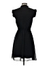 H&M 100% Polyester Solid Black Casual Dress Size 2 - photo 2