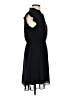 H&M 100% Polyester Solid Black Casual Dress Size 2 - photo 4