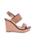 Tory Burch 100% Leather Tan Wedges Size 7 1/2 - photo 1