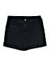 Jeans Solid Black Denim Shorts Size XL - photo 1