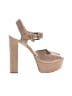MICHAEL Michael Kors 100% Leather Tan Sandals Size 8 1/2 - photo 1