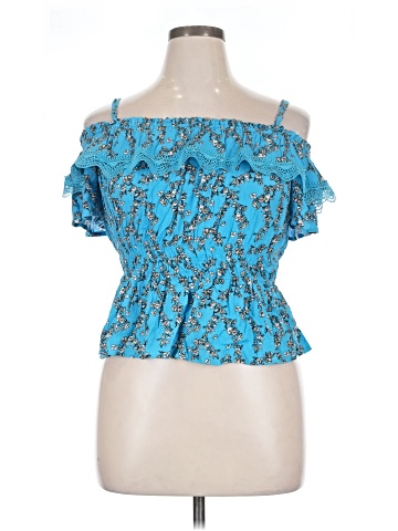 Belle Du Jour Short Sleeve Blouse (view 1)