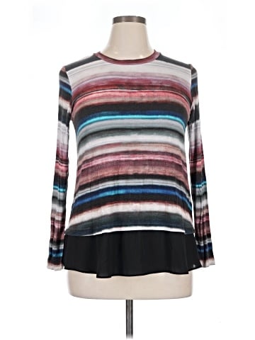 Karen Kane Long Sleeve Blouse (view 1)