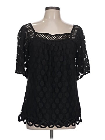 Karen Kane Short Sleeve Blouse (view 1)