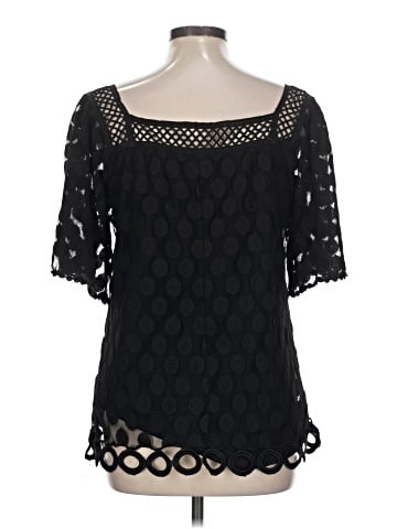 Karen Kane Short Sleeve Blouse (view 2)