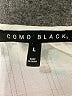 Como Black Ivory Sleeveless Blouse Size L - photo 7