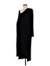 Gap - Maternity Black Casual Dress Size Med Maternity - photo 1