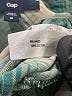 Gap 100% Cotton Argyle Green Long Sleeve Blouse Size M - photo 8