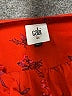 CAbi 100% Polyester Red Sleeveless Blouse Size XS - photo 7