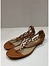 Valentino Garavani 100% Leather Tan Sandals Size EU 39 - photo 4