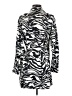 H&M 100% Polyester Black Casual Dress Size S - photo 2