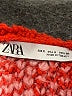 Zara Houndstooth Red Cardigan Size S - photo 7