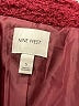 Nine West 100% Polyester Burgundy Coat Size S - photo 6