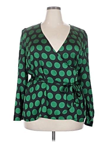 INC International Concepts Long Sleeve Blouse (view 1)