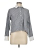 J.Crew 100% Cotton Stripes Gray Long Sleeve Button-Down Shirt Size 6 - photo 1