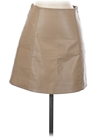 Babaton Faux Leather Skirt (view 1)