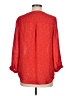 dalia 100% Polyester Red 3/4 Sleeve Blouse Size M - photo 2