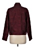J.Jill 100% Acetate Paisley Burgundy Jacket Size M - photo 2