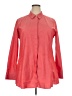 Foxcroft 100% Cotton Solid Pink Long Sleeve Blouse Size 18 - photo 1