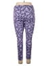 Cuddl Duds Print Purple Active Pants Size XL - photo 2