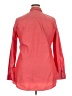 Foxcroft 100% Cotton Solid Pink Long Sleeve Blouse Size 18 - photo 2