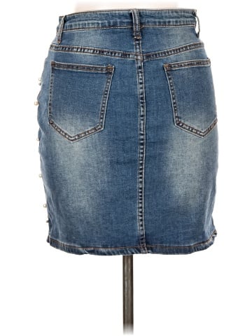 Venus Denim Skirt (view 2)