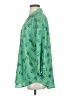 CAbi 100% Polyester Green 3/4 Sleeve Blouse Size S - photo 5