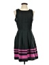 Legend 100% Polyester Color Block Black Cocktail Dress Size S - photo 1