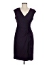 Chaps Solid Purple Cocktail Dress Size M - photo 1